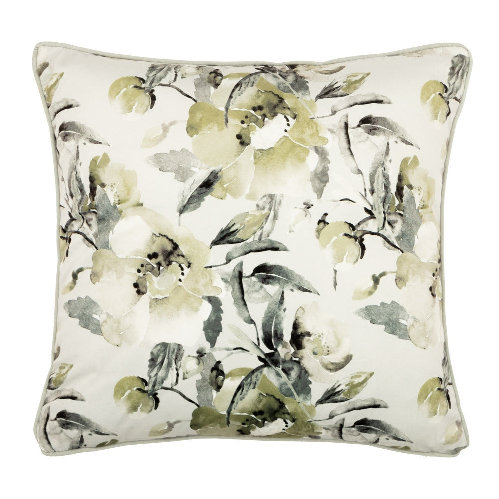 Valtene Velvet Floral Cushion | Poundstretcher  341796