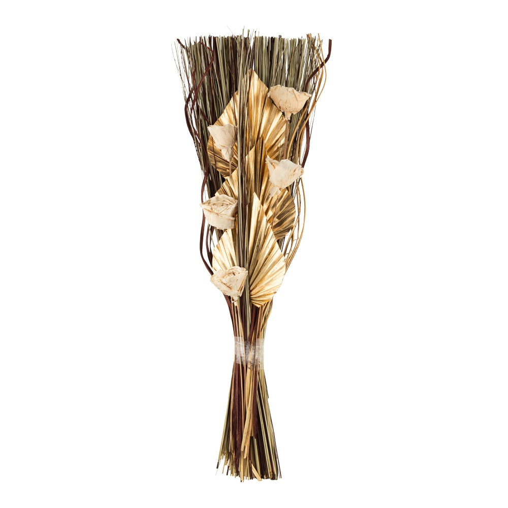 Dried Tulip Flower Bouquet - Gold 341808 - GOLD
