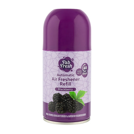Fab Fresh Automatic Air Freshener Refill Blackberry 250Ml 342330