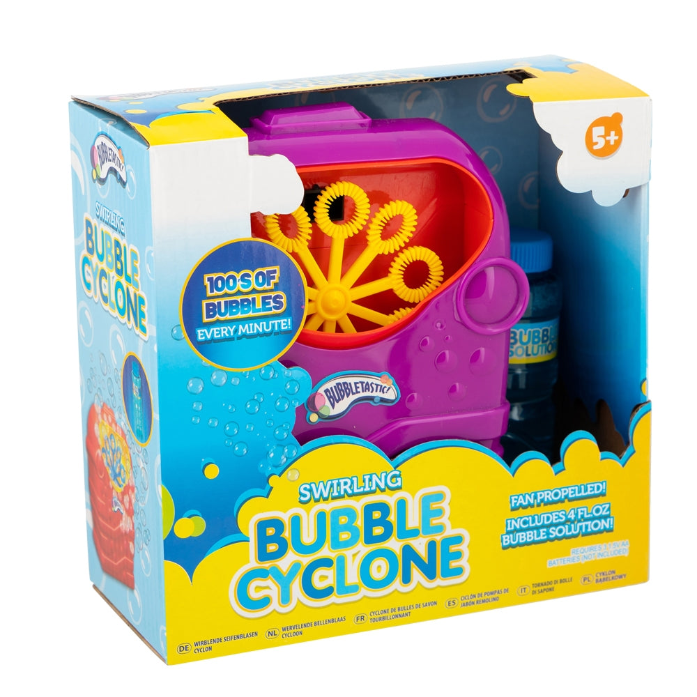 Bubbletastic Swirling Bubble Cyclone Machine | Poundstretcher