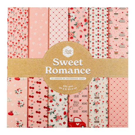 12 Patterned Cards - Sweet Romance 342467