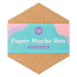 Paper Mache Box 13 x 11.5 x 6.2cm