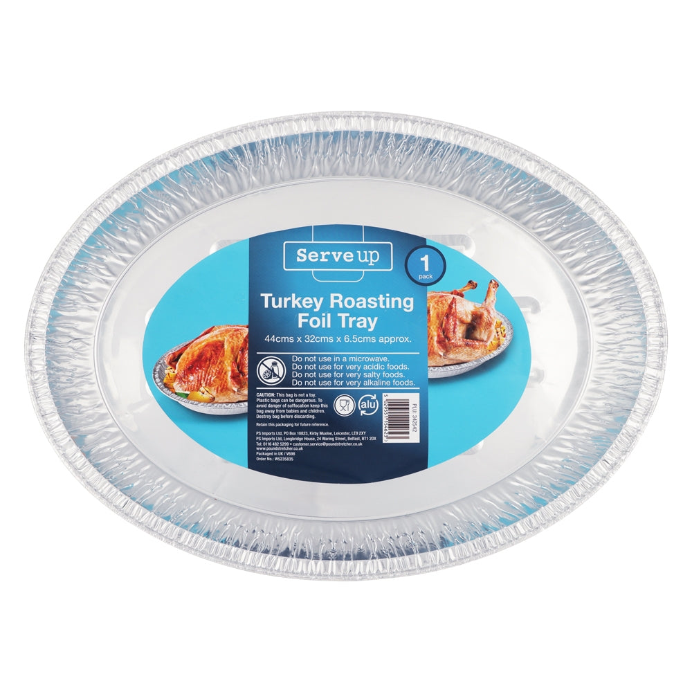 Turkey Roasting Foil Tray - 44Cm X 32Cm 342542