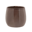 Ribbed Planter 9Cmx9Cm 342704