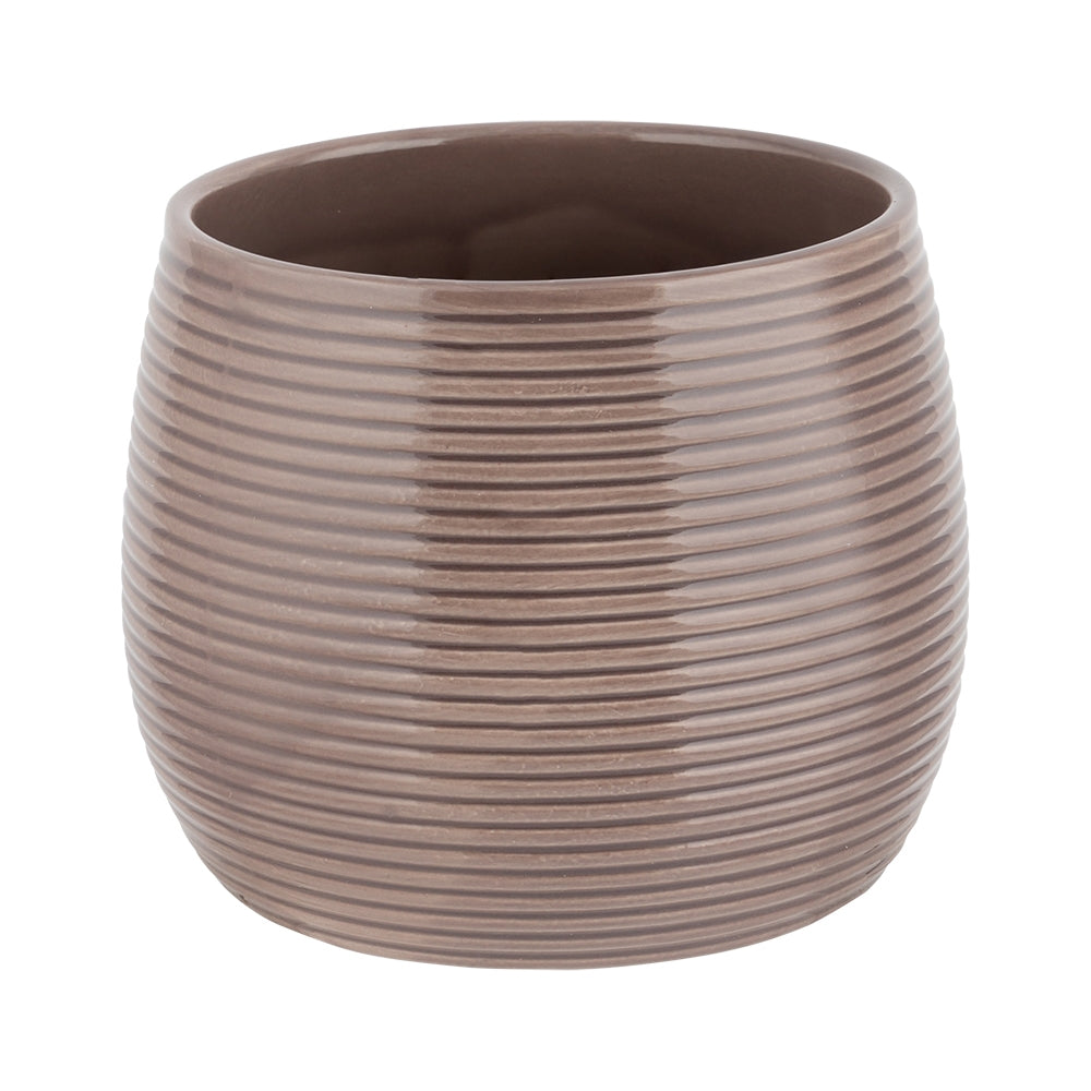 Ribbed Planter 10.5Cmx10.5Cm 342705