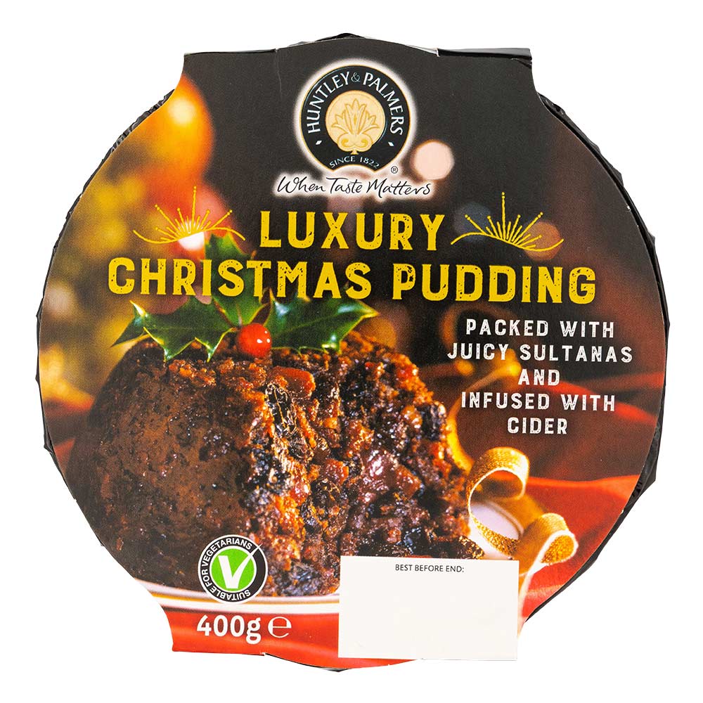 Huntley and Palmers Luxury Christmas Pudding 400g