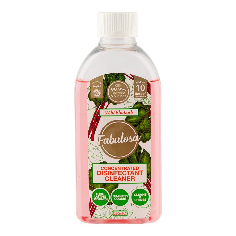 Fabulosa Wild Rhubarb Concentrated Disinfectant Cleaner - 220Ml 342752