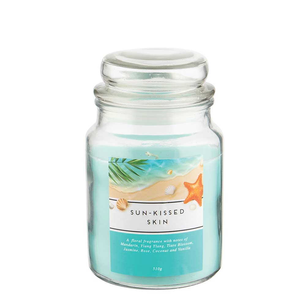 18oz Sun Kissed Skin Jar Candle