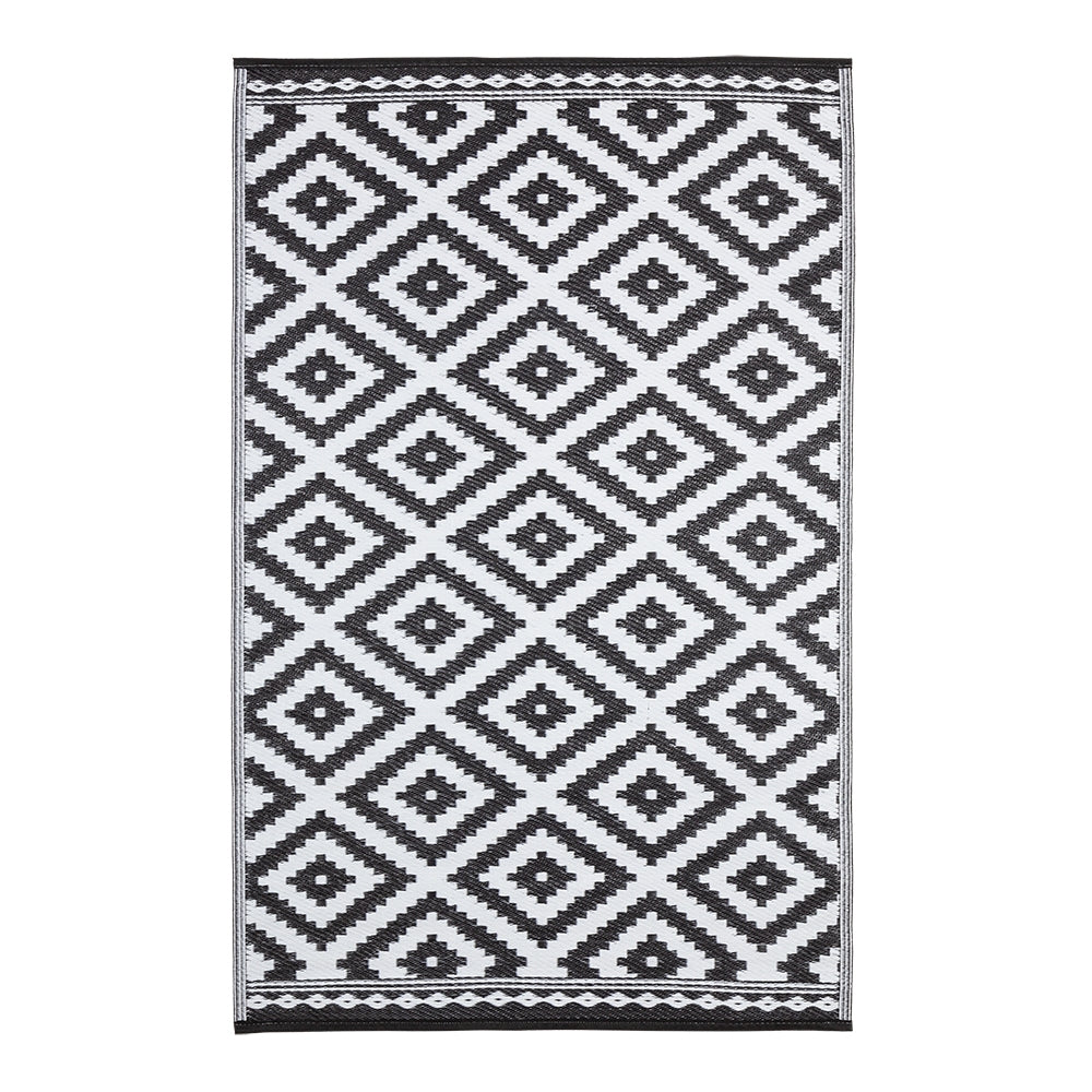 Outdoor Rug 115X180 - Diamonds 342952-diamonds
