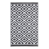 Outdoor Rug 115X180 - Diamonds 342952-diamonds
