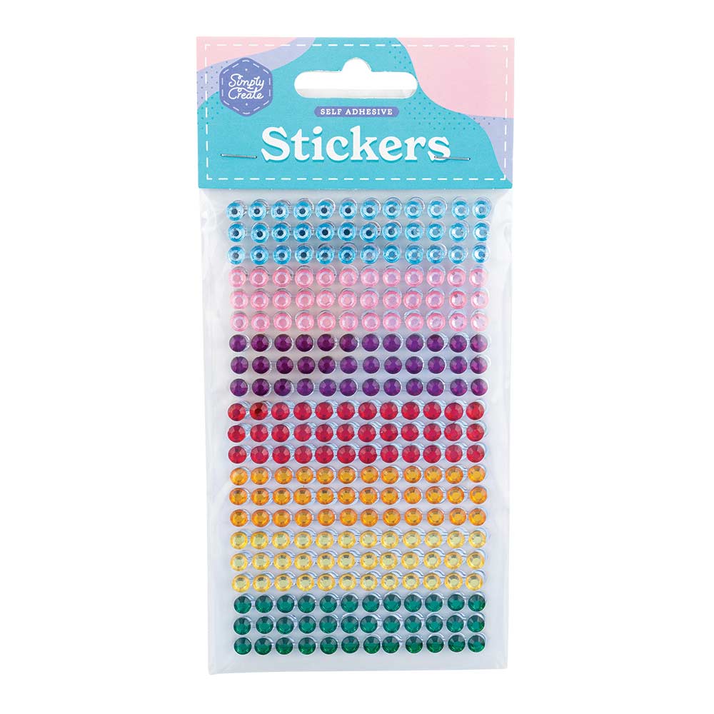 Self Adhesive Gem Stickers