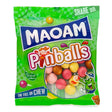 Haribo maoam pinballs sweets on a white background