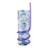 Pet Kids Drinks Cup With Spiral Straw