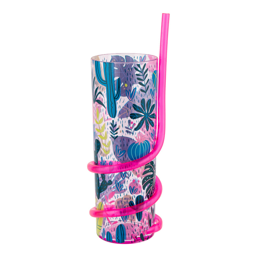 Beetle Kids Drinks Cup With Spiral Straw