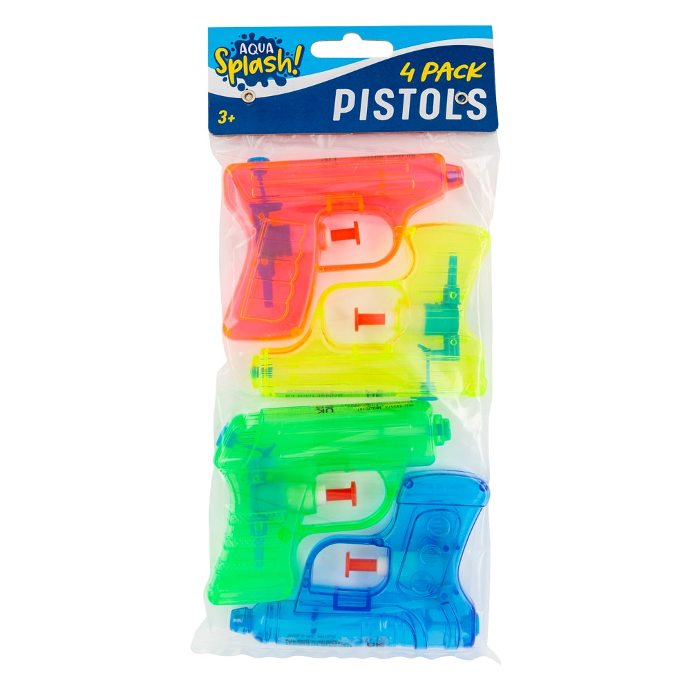 Water Guns - 4 Pack | Poundstretcher 343073