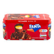 Fanta fruit twist 330ml x 8 pack on a white background