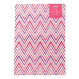 A4 Refill Pad 120 Ruled Pages Pink