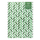 A4 Refill Pad 120 Ruled Pages Green