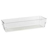 Clear Plastic Fridge Long Storage Basket