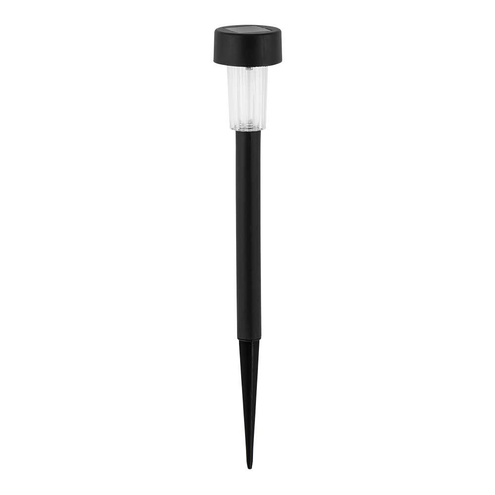 Black Solar Stake Light