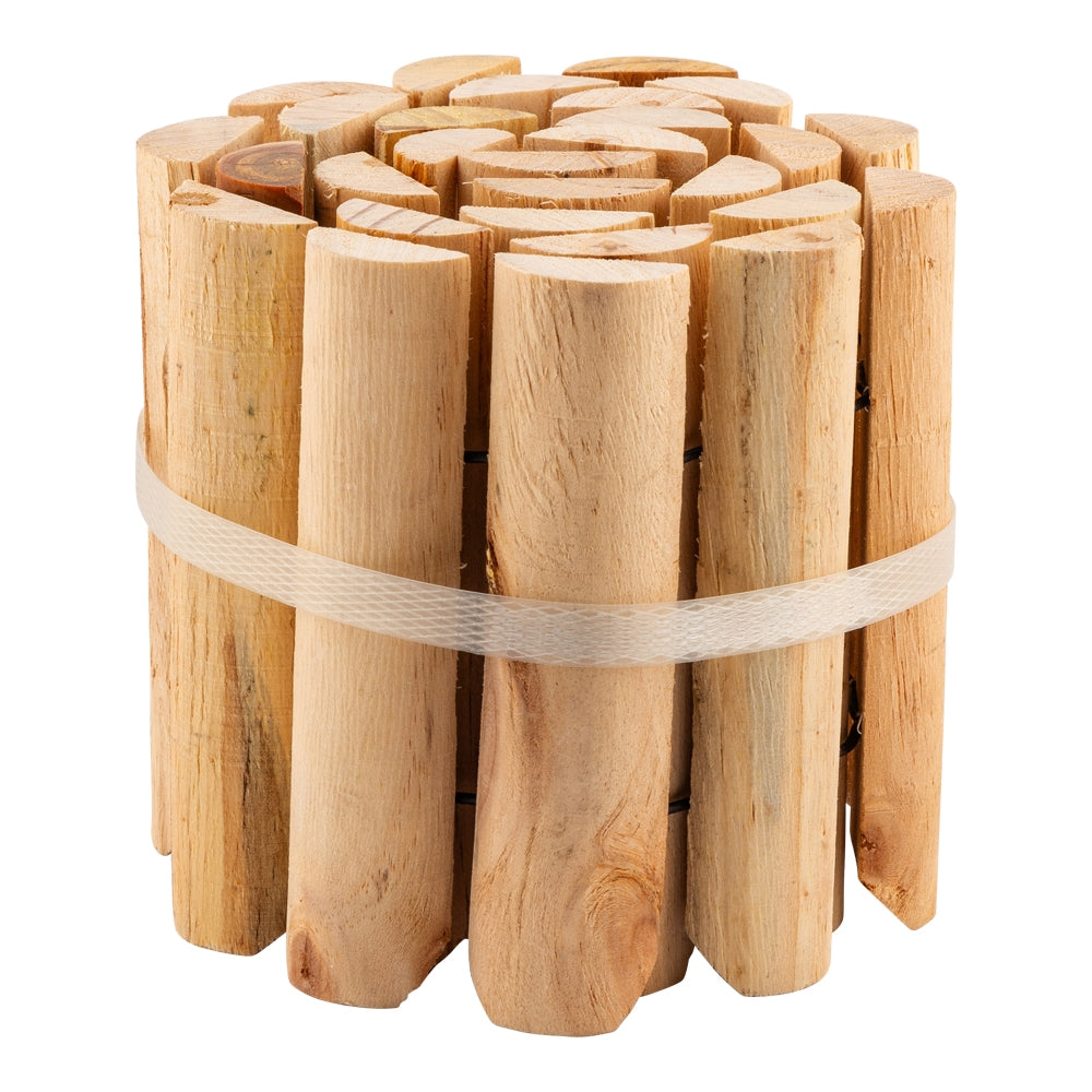 Burnt Log Roll 100 X 14Cm  | Poundstretcher 343635