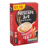 Nescafe 3 in 1 Original Coffee Sachet 15.8g x 6 Pack
