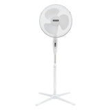 Status 16 inch standing fan on a white background