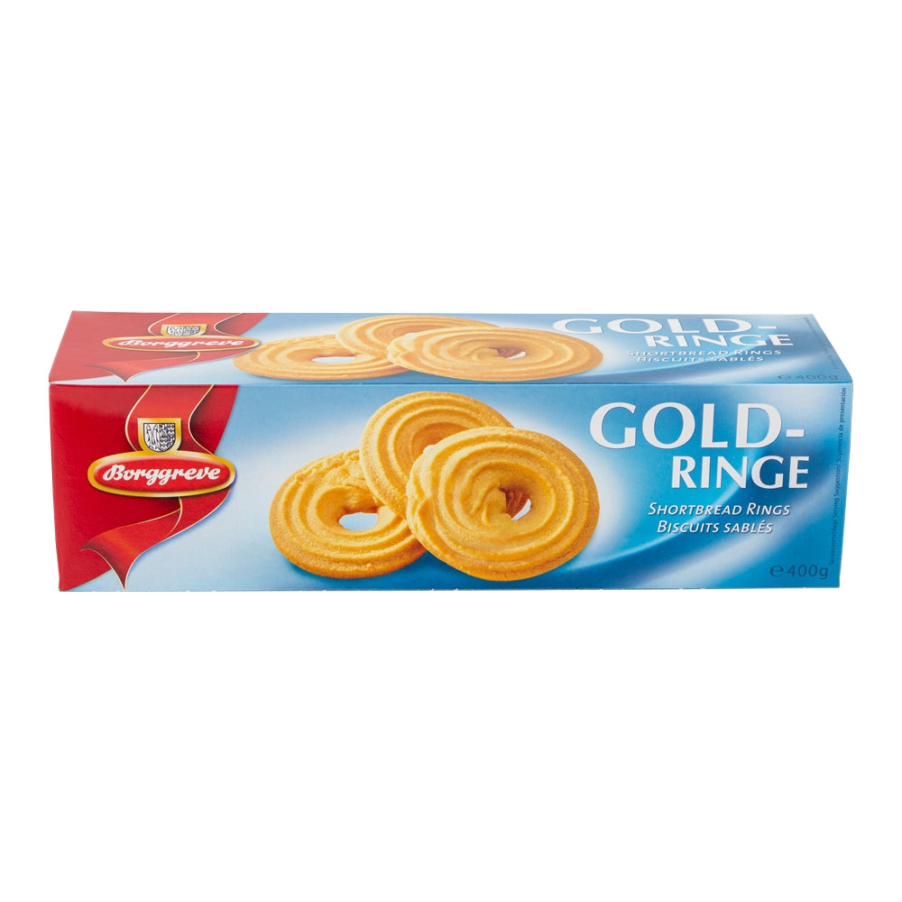 Gold-Ringe - Shortbread Rings Biscuits Sables 400G 344120 - goldringe