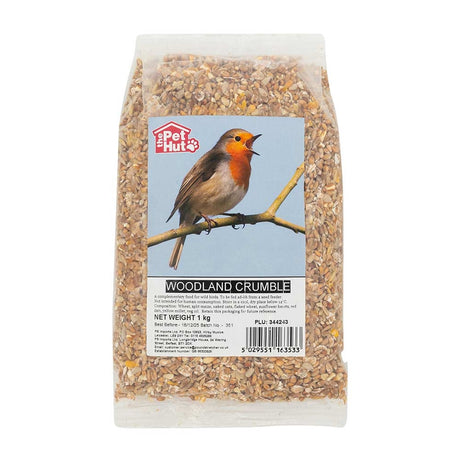 Woodland Crumble Wild Bird Feed 1Kg | Poundstretcher  344243