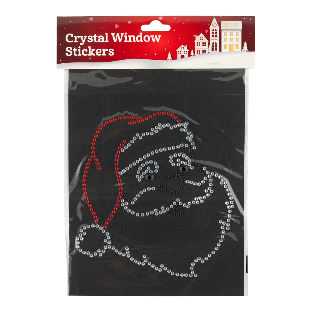 Santa Window Gel Stickers  344261-SANTA