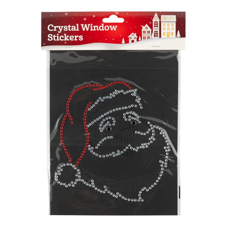 Santa Window Gel Stickers  344261-SANTA
