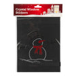 Snowman Window Gel Stickers  344261-SNOWMAN