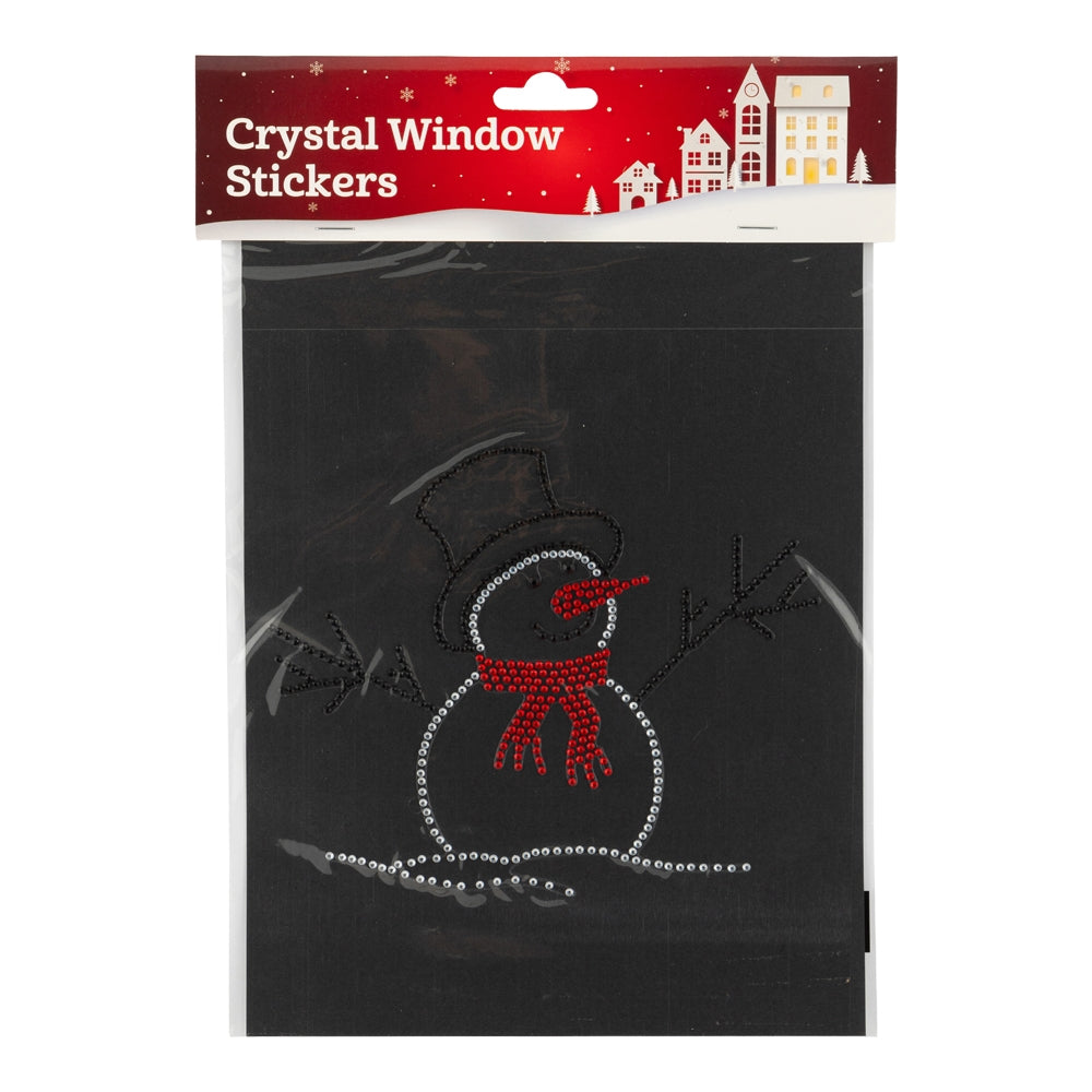 Snowman Window Gel Stickers  344261-SNOWMAN