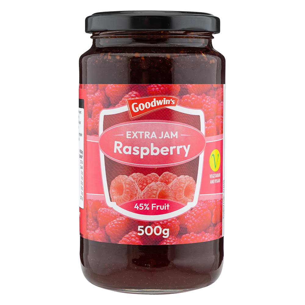 Goodwins Raspberry Jam 500g