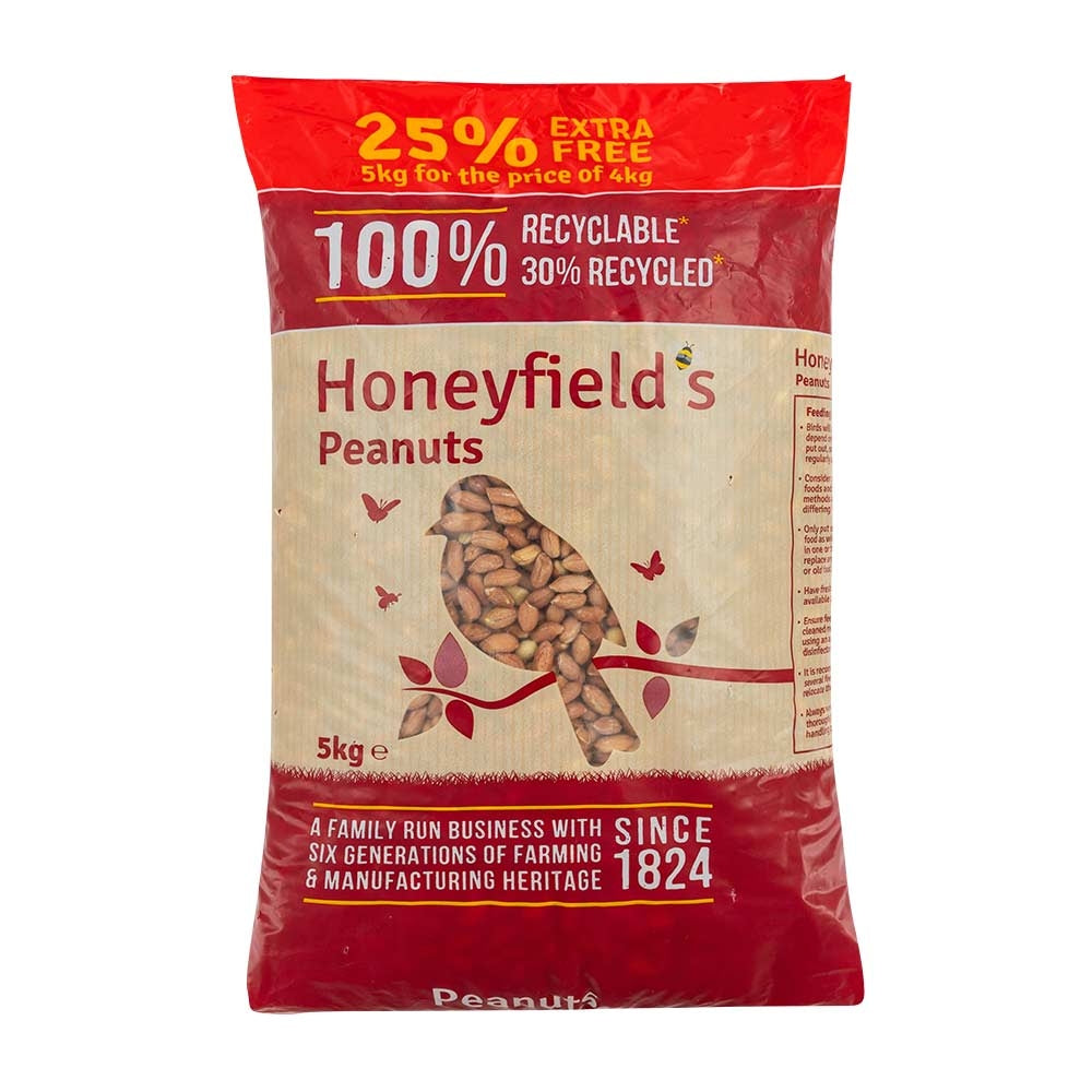 Honeyfield'S Peanuts Wild Bird Feed 5Kg | Poundstretcher  344706