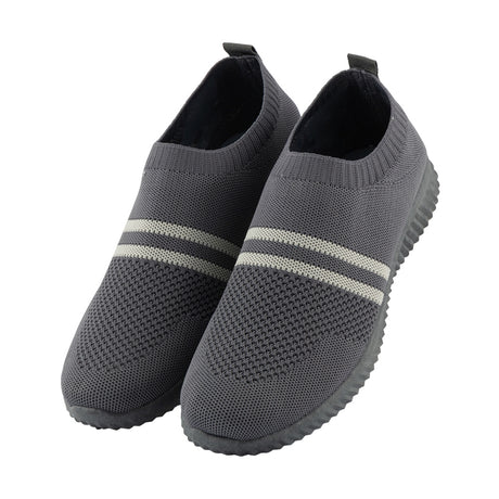 Tracers Mens Slip-Ons - Grey 344803-GREY