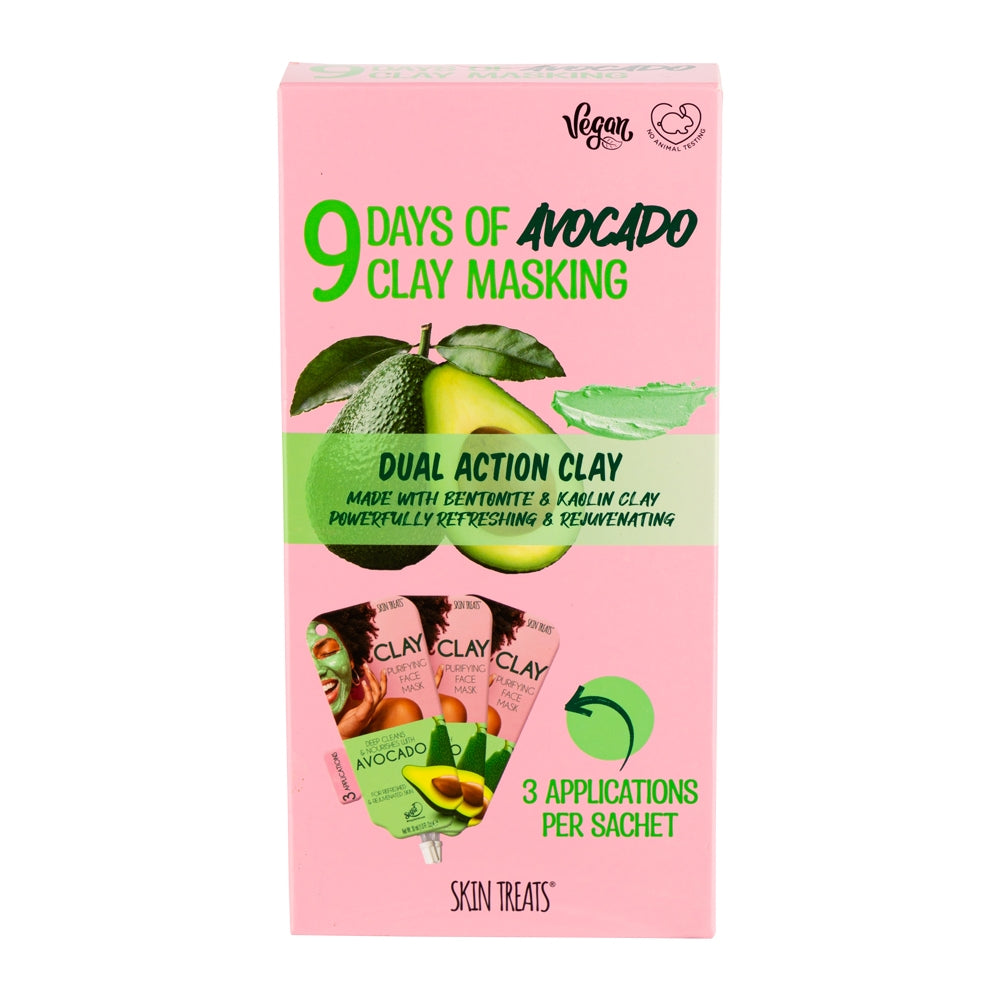 Skin Treats - 9 Days Of Avocado Clay Masking 344842