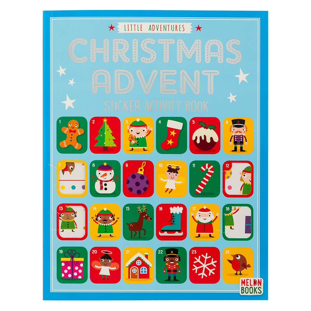 Christmas Advent Sticker Activity Book