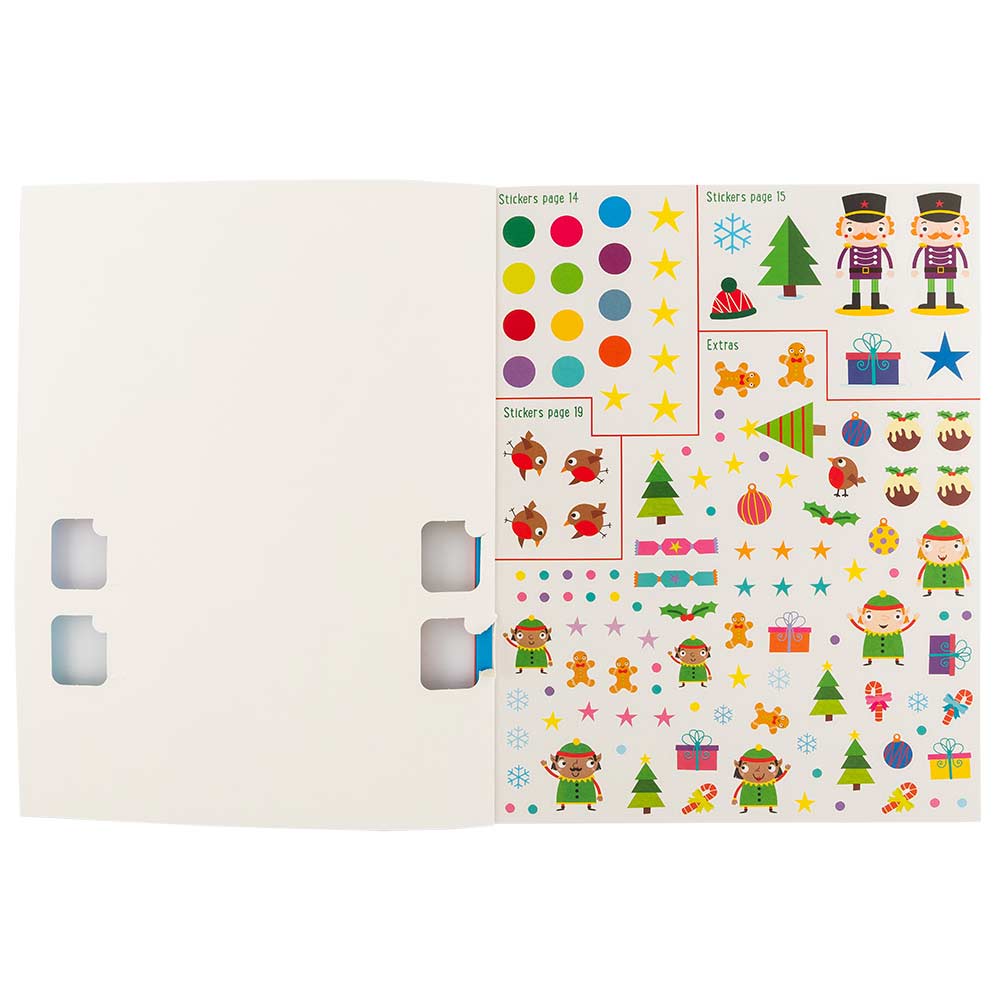 Christmas Advent Sticker Activity Book