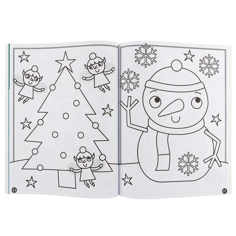 Christmas Advent Sticker Activity Book