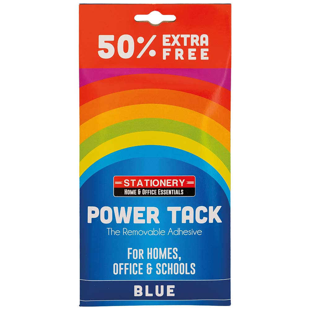 Blue Power Tack Removable Adhesive 150g