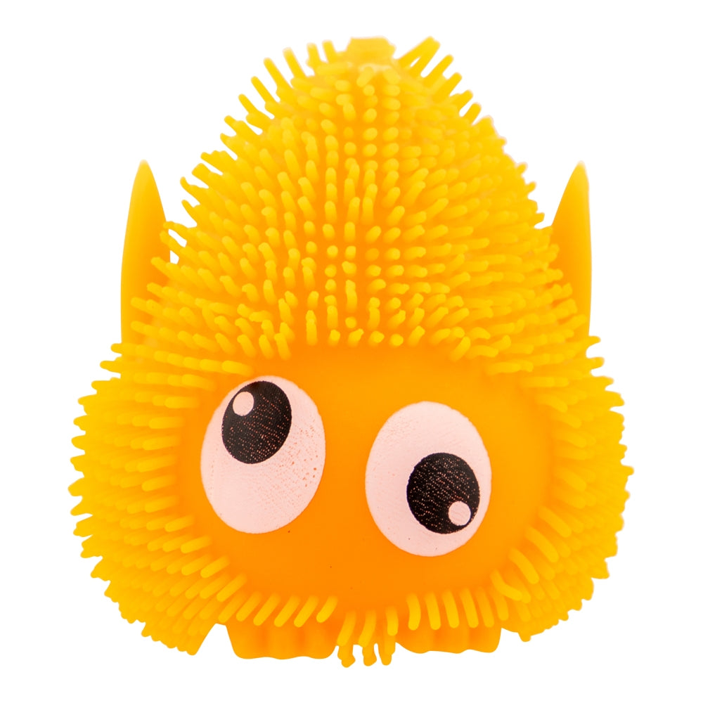 Toymania Squish Animals - Orange Puffer Monster 345071 - ORANGE