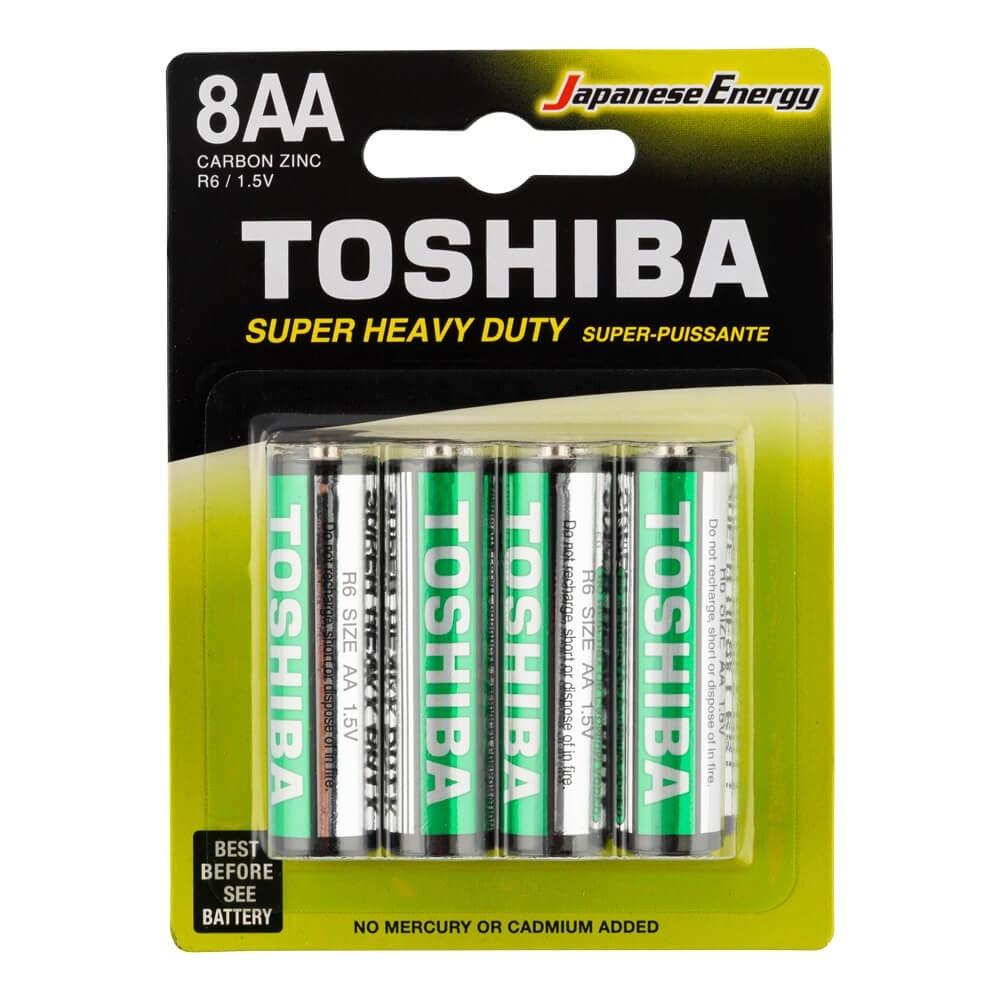 Toshiba Aa Batteries 8 Pack | Poundstretcher 345152