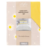 Printed Duvet Set Single