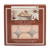 9 Pack Cocoa & Maple Scented Tealights