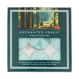 9 Pack Enchanted Forest Scented Tealights