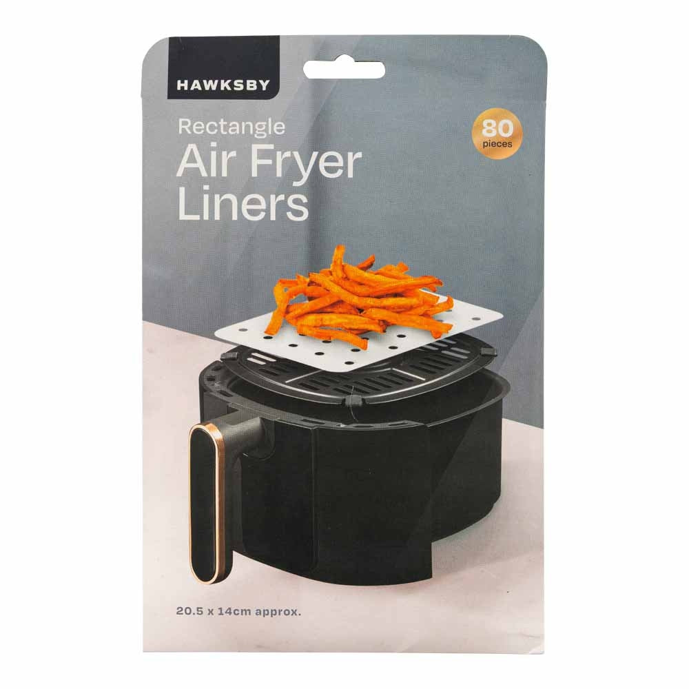 Hawksby - Rectangle Air Fryer Liners - 50Pk 345213