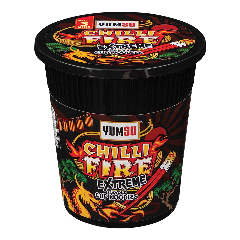 Yumsu Chilli Fire Extreme Cup Noodles 60g