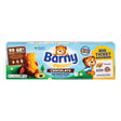 Barney chocolate soft baked bears 5 pack on a white background