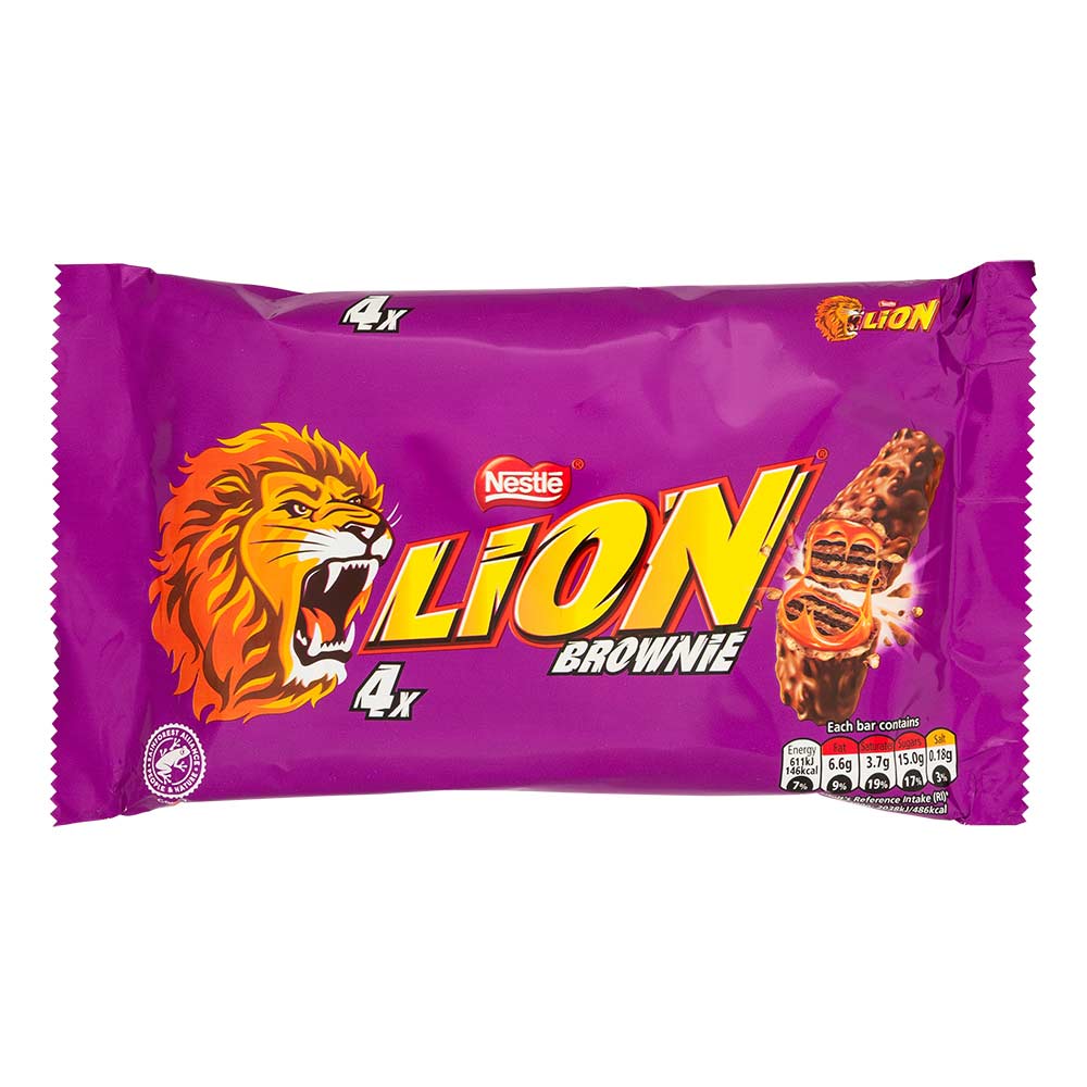 Nestle Lion Brownie Bar 30g 4Pack